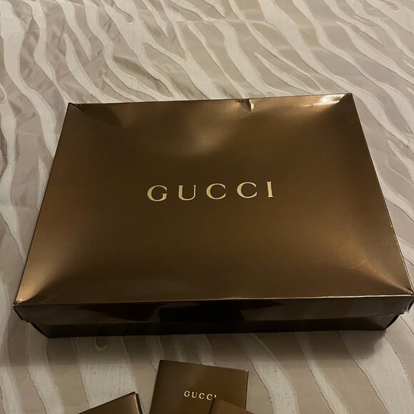 Authentic Brown Gucci Monogram GG Plus Joy Hobo Purse - Picture 10 of 16